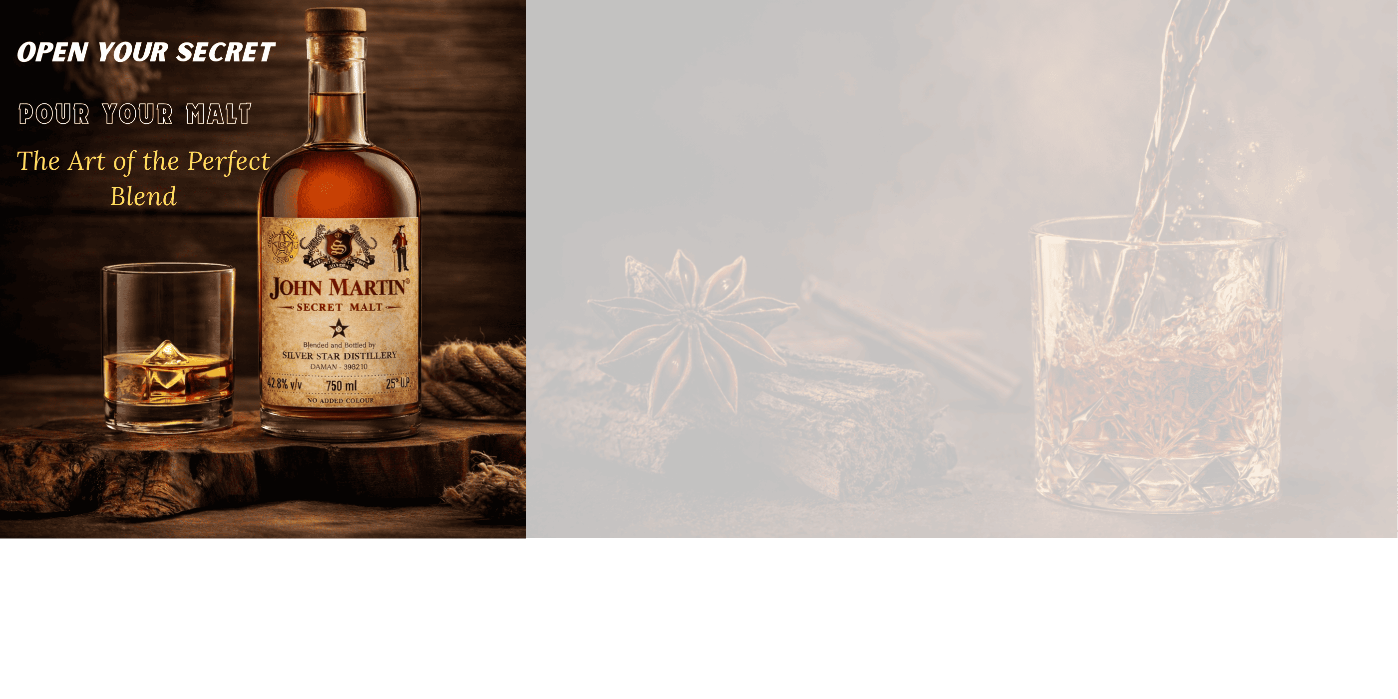 John Martin Secret Malt — Open Your Secret